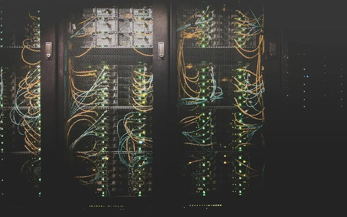 Server infrastructure representing SIP carrier trunks connected to VICIdial